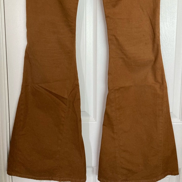 Bell bottoms jeans Citizen of Humanity jeans pants tan rust color women 29/34 - Picture 15 of 15